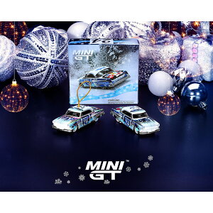 MINI-GT LINCOLN CAPRI CHRISTMAS HOT ROD SET by Tim Sadchikov 2024 �����J�[���E�J�v���@�N���X�}�X�@�z�b�g���b�h�E�Z�b�g by Tim Sadchikov 2024
