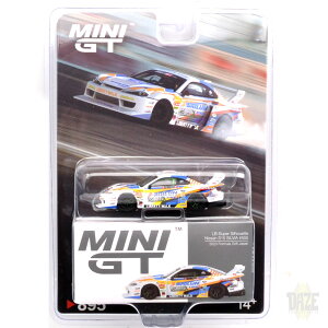 MINI GT �@ LIBERTY WALK�@NISSAN LB-SUPER SILHOUETTE S15 SILVIA #555 2023 FORMULA DRIFT JAPAN�@�j�b�T�� �V���r�A(S15) LB-�X�[�p�[�V���G�b�g #555 2023 �t�H�[�~�����E�h���t�g�E�W���p��