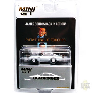 MINI-GT ASTON MARTIN DB5 JAMES BOND 007 GOLDFINGER - ENGLISH PACKGING@AXg}[` DB5 uS[htBK[v pŃpbP[W