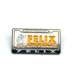 FELIX CHEVROLET LICENSE PLATE PINS 2 tFbNXV{[@CZXEv[gEsY 2
