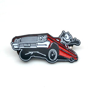 FELIX CHEVROLET 64 IMPALA GLOW IN THE DARK PINS (RED) フェリックスシボレー 64インパラ グローインザダーク ピンズ(レッド)