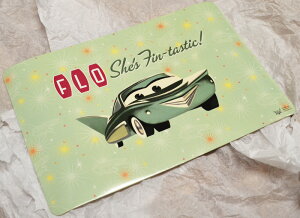 Disney/PIXAR "CARS LAND" RADIATOR SPRINGS "MOTORAMA GIRLS - LUNCHEON MAT"Flo's V8 CAFE fBYj[/sNT[ J[Yh uWG[^[XvOXvug}K[Y - `}bgvt[V8