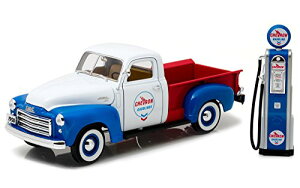 GREENLIGHT 1:18SCALE GREENLIGHT Vintage Gas Pumps�@1:18 1950 GMC 150 CHEVRON WITH VINTAGE CHEVRON GAS PUMP �O���[�����C�g�@1�F18�X�P�[�� �r���e�[�W�K�X�|���v�X�u1950�@GMC 150�s�b�N�A�b�v�@�E�B�Y�@�h�V�F�u�����h