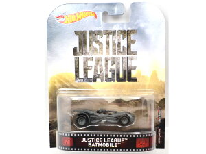 HOTWHEELS �z�b�g�E�B�[���Y�@ RETRO ENTERTAINMENT�@���g���@JUSTICE LEAGUE BATMOBILE�@�o�b�g���[�r��