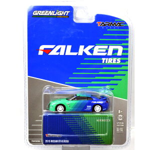 GREENLIGHT 1:64SCALE TARMAC WORKS - FALKEN t@P2015 NISSAN GT-R (R35)