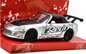JADA TOYS 1:24SCALE JDM TUNERS 2001 HONDA S2000(SILVER)@JDM `[i[Y@JDM `[i[Y@2001 z_@S2000 (Vo[)