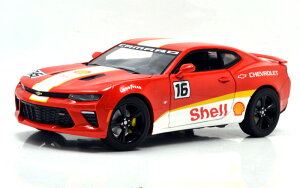 GREENLIGHT 1:24SCALE 2017 CHEVROLET CAMARO SS - SHELL OIL �O���[�����C�g�@1�F24�X�P�[���@�n���E�b�h 2017 �V�{���[�@�J�}���@SS�@- �V�F���I�C�� [���s�A���i]