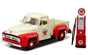 GREENLIGHT 1:18SCALE GREENLIGHT Vintage Gas Pumps@1:18 1953 FORD F-100 TEXACO WITH VINTAGE TEXACO GAS PUMP O[Cg@1F18XP[ re[WKX|vXu1953 tH[h@F-100 eLTR@EBY@re[W