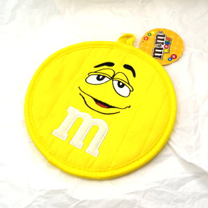 m&m's@WORLD GAhGY@POT HOLDER Ȃו~ YELLOW CG[