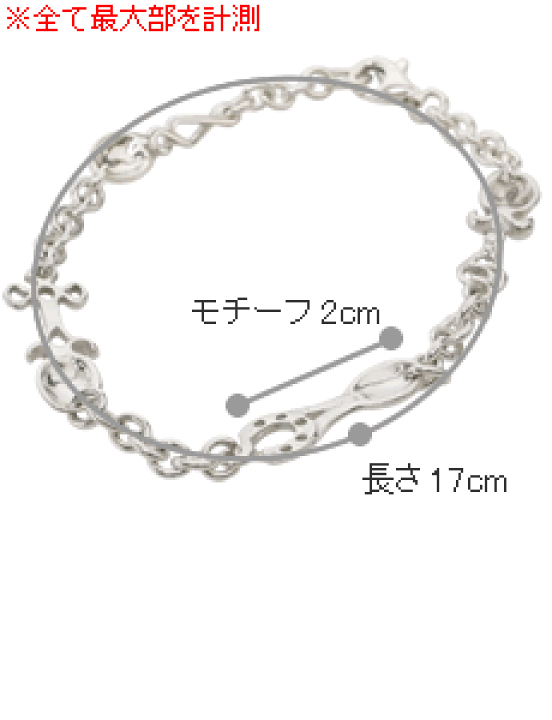 楽天市場】ブレスレット レディース シルバー ブランド ハイブランド