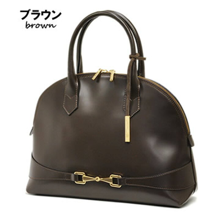 Fratini イタリア製 2WAY ハンドバッグ 金具 鍵 シボ革 茶色 （楽天 