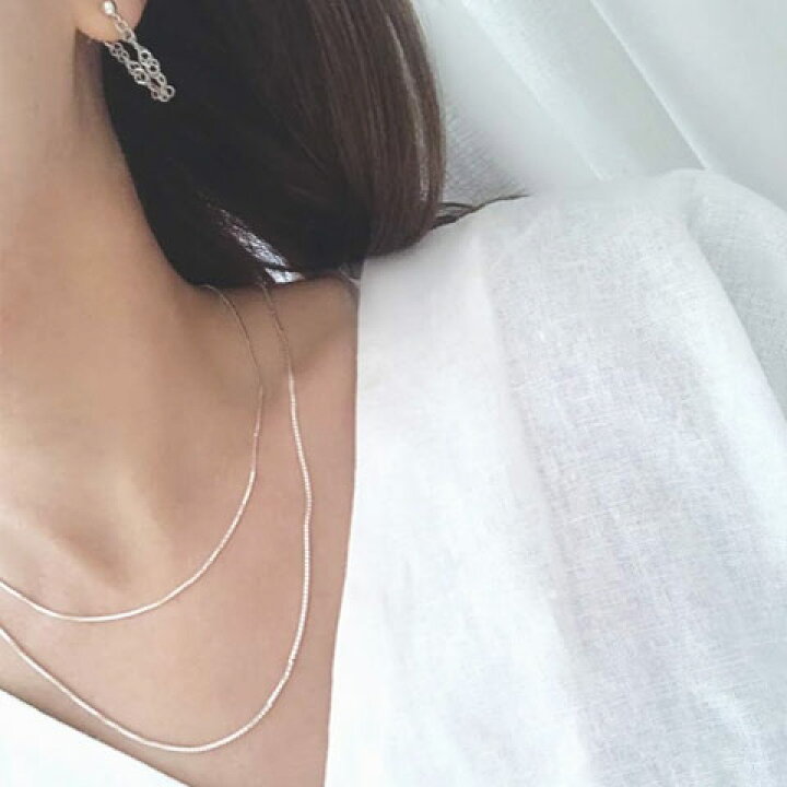 楽天市場】Galbe Necklace シルバーネックレス silver925【DIGDELICA 