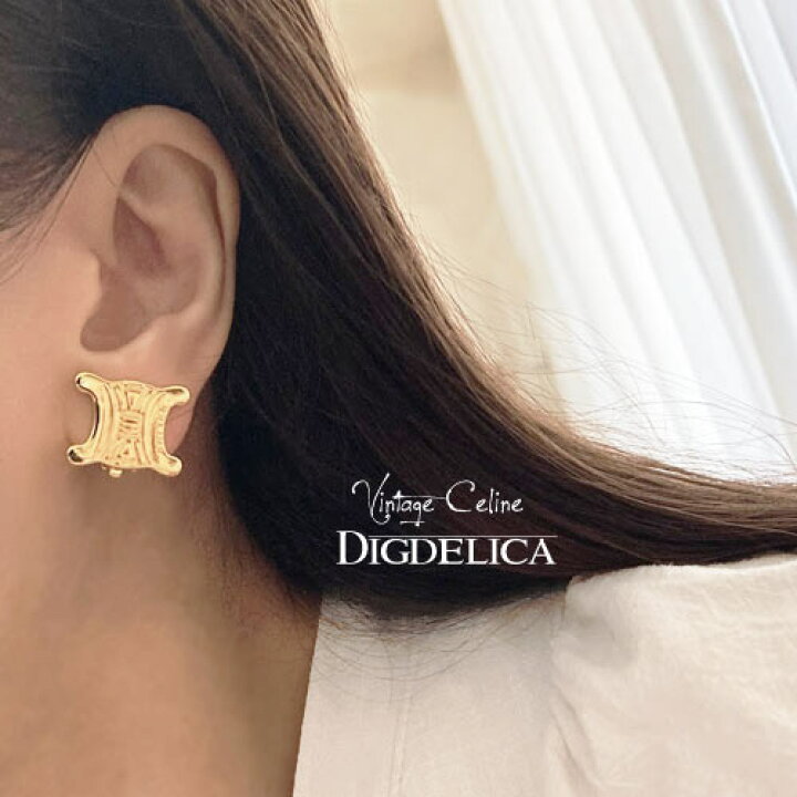 楽天市場】Vintage【CELINE】セリーヌ マガダムヴィンテージイヤリング  