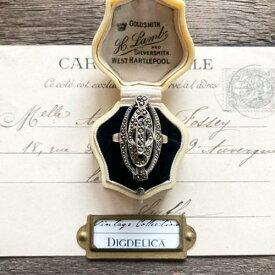 ヴィンテージ 一点物　マルカジット シルバーリング　指輪　vintage silver ring v1579【DIGDELICA】ディデリカ UESD中古品 SILVER925