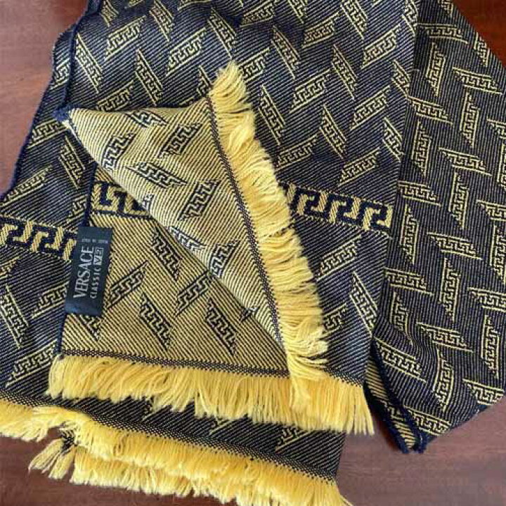 楽天市場】【VERSACE】ヴェルサーチ ストール ウール マフラー 大判 