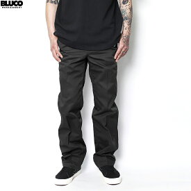 ブルコ BLUCO STANDARD WORK PANTS (BLACK) [141-41-004] メンズ ボトムス ワークパンツ チノ スタンダード