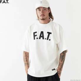 エフエーティー F.A.T. FOUNDATION (WHITE) [F32410-CT04] メンズ Tシャツ 半袖 ホワイト オーバーサイズ