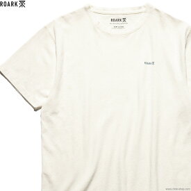 ロアーク リバイバル ROARK REVIVAL HEMPCOTTON H/W TEE (WHITE) メンズ Tシャツ 半袖 ヘンプ