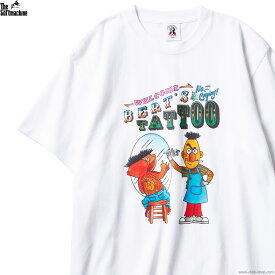 ソフトマシーン SOFTMACHINE BERT'S TATTOO-T (WHITE) メンズ Tシャツ 半袖T TATTO タトゥー