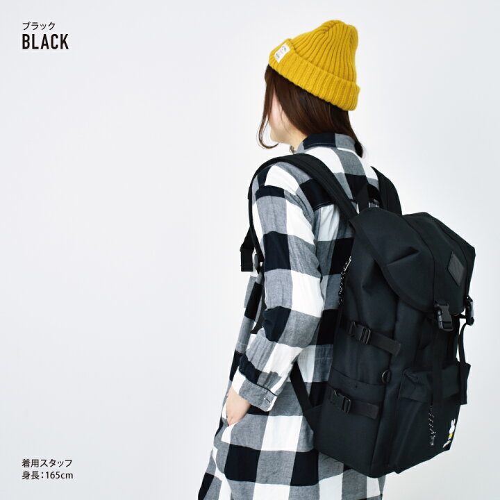 楽天市場 ミッフィー リュック リュックサック フラップリュック ナイロン 大容量 背面 ファスナー 巾着 l 黒 スクリュック セキュリティーポケット 防犯 女子 学生 高校生 中学生 レディース 女性 大人 大学生 かわいい 可愛い おしゃれ 人気 キャラクター グッズ