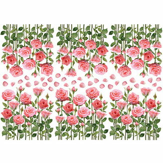 ウォールステッカー両面印刷花木おしゃれ貼ってはがせるwallstickerflowerフラワーツリーステッカーシール全9種かわいい簡単リメイク裏から見てもきれいウォールシール壁シールリメイクシート窓ベランダキッチン