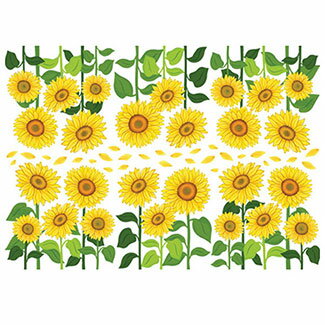 ウォールステッカー両面印刷花木おしゃれ貼ってはがせるwallstickerflowerフラワーツリーステッカーシール全9種かわいい簡単リメイク裏から見てもきれいウォールシール壁シールリメイクシート窓ベランダキッチン