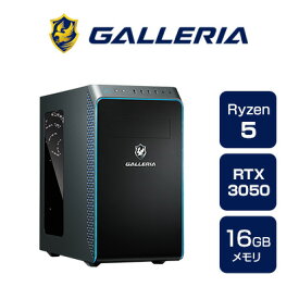 ゲーミングPC デスクトップPC 新品 パソコン GALLERIA ガレリア RM5R-R35 Ryzen 5 4500 RTX3050 500GB SSD 16GBメモリ Windows 11 Home 13234-4485