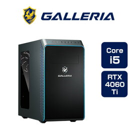 ゲーミングPC デスクトップPC 新品 パソコン GALLERIA ガレリア RM5C-R46T Core i5-14400F RTX4060Ti Windows 11 Home