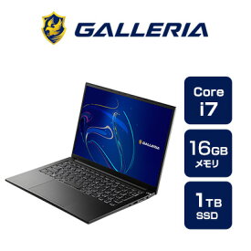 クリエイターノートPC 新品 パソコン GALLERIA ガレリア A4-R イラスト向けモデル Core i7-13700H 1TB SSD 16GBメモリ 14WUXGA Windows 11 Home 14165-3658