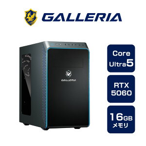 fXNgbvp\R KA GALLERIA RM5C-R56 Intel Core Ultra Core Ultra 5 225F RTX5060 SSD500GB 16GB Windows 11 Home 18378-4989