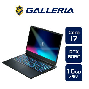 Q[~Om[gPC Vi p\R KA GALLERIA RL7C-R55-5N Core i7-14650HX RTX5050 SSD500GB 16GB 15.6C` Windows 11 Home 18723-3415