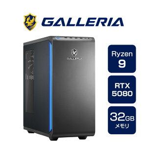 fXNgbvp\R KA GALLERIA XMR9A-R58-GD Ryzen 9 9900X3D Ryzen 9 9900X3D RTX5080 SSD2TB 32GB Windows 11 Home 19936-4648