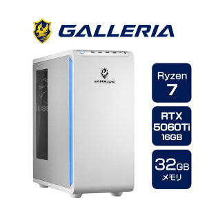 fXNgbvp\R KA GALLERIA XDR7A-R56T16G-WL Ryzen 7 9800X3D Ryzen 7 9800X3D RTX5060Ti SSD1TB 32GB Windows 11 Home 20045-4685