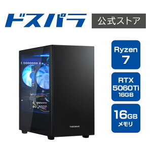 �f�X�N�g�b�v�p�\�R�� ���C�g�j���O Lightning-G AV-Ti7B Ryzen7 7700 RTX5060Ti 16GB���� Ryzen 7 7700 RTX5060Ti SSD500GB ������16GB Windows 11 Home 22308-3983