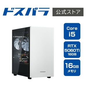 �f�X�N�g�b�v�p�\�R�� �V�i �p�\�R�� THIRDWAVE AD-C5F56C-01W Core i5-14400F RTX5060Ti SSD500GB ������16GB Windows 11 Home 22534-5117