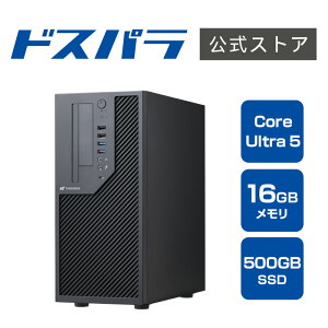 �f�X�N�g�b�v�p�\�R�� �V�i �p�\�R�� THIRDWAVE AM-C5AIGA-01B Intel Core Ultra���� Core Ultra 5 225 SSD500GB ������16GB Windows 11 Home 22717-4339
