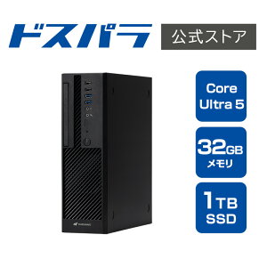 �f�X�N�g�b�v�p�\�R�� �V�i �p�\�R�� THIRDWAVE AS-C5AIGA-01B Core Ultra 5 225 SSD1TB ������32GB Windows 11 Home 23042-4485