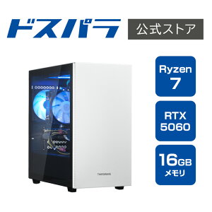 �f�X�N�g�b�v�p�\�R�� �V�i �p�\�R�� THIRDWAVE AD-R7A56A-01W Ryzen 7 7700 RTX5060 SSD500GB ������16GB Windows 11 Home 23045-3993