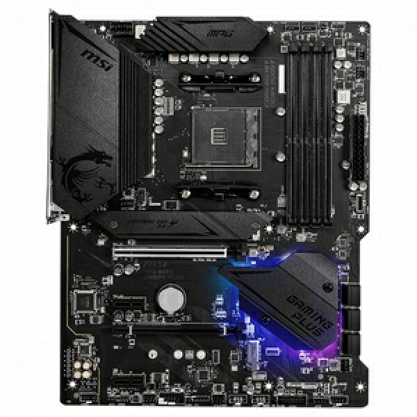 MSI エムエスアイ / MPG B550 GAMING PLUS  / チップセット:B550 / フォームファクタ:ATX / メモリ:DDR4 / [MPGB550GAMINGPLUS] / 4526541740640 / マザーボード