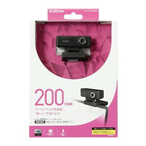 �G���R�� UCAM-C520FBBK (���掿HD�Ή�200����fWeb�J����)