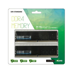CFD V[GtfB[ / W4U2666CS-16G / W[Ki:DDR4 / DIMM(fXNgbvp) / PC4-21300iDDR4-2666j / [W4U2666CS-16G] / 4988755062695 / 
