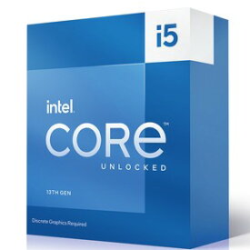 【国内正規品】INTEL インテル / Core i5 13600KF BOX / 動作クロック周波数:3.5GHz / ソケット形状:LGA1700 / [Corei513600KFBOX] / 735858526739