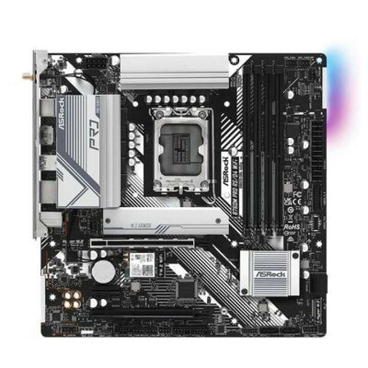楽天市場】ASRock B760M Pro RS/D4 WiFi (B760 1700 MicroATX 