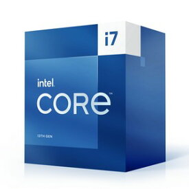 【国内正規品】INTEL インテル / Core i7 13700 BOX / 動作クロック周波数:2.1GHz / ソケット形状:LGA1700 / [Corei713700BOX] / 735858528252