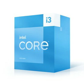 【国内正規品】INTEL インテル / Core i3 13100 BOX / 動作クロック周波数:3.4GHz / ソケット形状:LGA1700 / [Corei313100BOX] / 735858528351