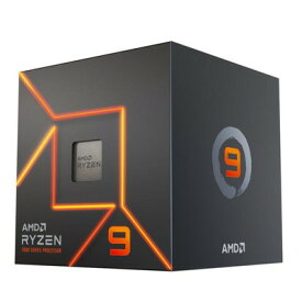 【国内正規品】AMD エーエムディー / Ryzen 9 7900 BOX / 動作クロック周波数:3.7GHz / ソケット形状:Socket AM5 / [Ryzen97900BOX] / 730143314466