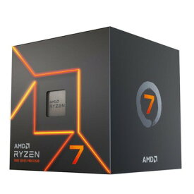 【国内正規品】AMD エーエムディー / Ryzen 7 7700 BOX / 動作クロック周波数:3.8GHz / ソケット形状:Socket AM5 / [Ryzen77700BOX] / 730143314497