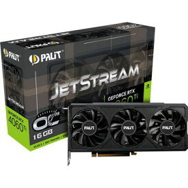 Palit(パリット) GeForce RTX 4060 Ti JetStream OC 16GB / NE6406TU19T1-1061J / グラフィックボード