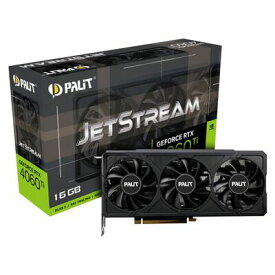 Palit(パリット) GeForce RTX 4060 Ti JetStream 16GB / NE6406T019T1-1061J / グラフィックボード