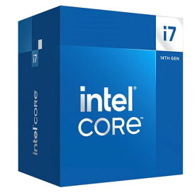 【国内正規品】INTEL インテル / Core i7 14700 BOX / 動作クロック周波数:2.1GHz / ソケット形状:LGA1700 / [Corei714700BOX] / 735858547673